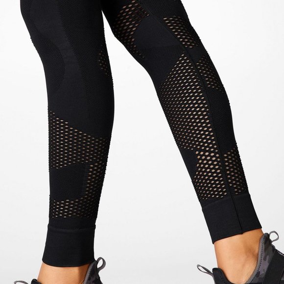 NWT Fabletics High Waisted Seamless Mesh Legging S - Picture 3 of 4